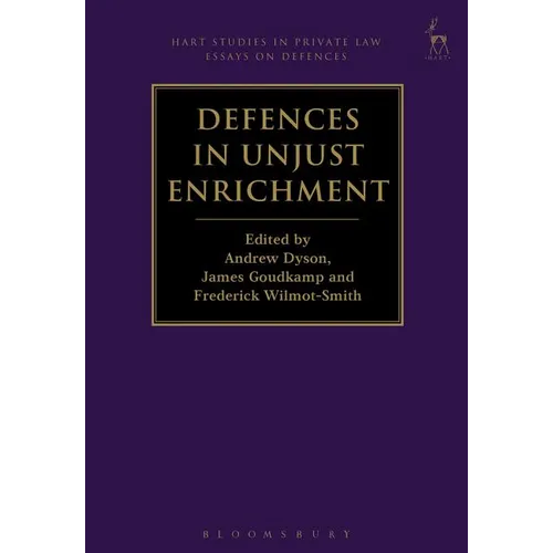 Defences in Unjust Enrichment