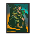 Green Light Framed Poster