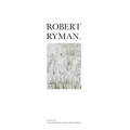 Robert Ryman - Paperback