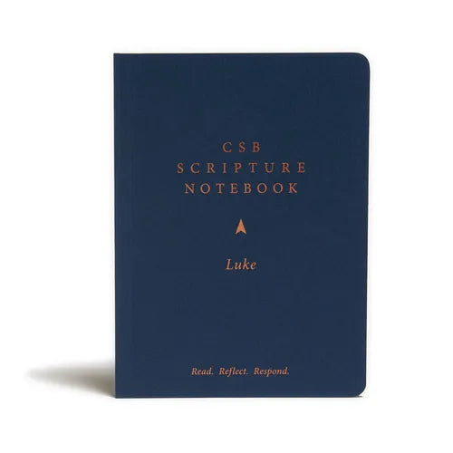 CSB Scripture Notebook, Luke: Read. Reflect. Respond. - Paperback