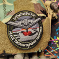 Operation Epic Fury - Peace Through Superior Firepower  - 3.5" Embroidered Patch