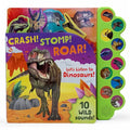 Crash! Stomp! Roar!: Let's Listen to Dinosaurs! - Board Book