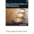 The Unwritten Rules of PhD Research - Paperback