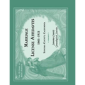 Marriage License Affidavits, 1861-1921, Sonoma County, California: Volume 4