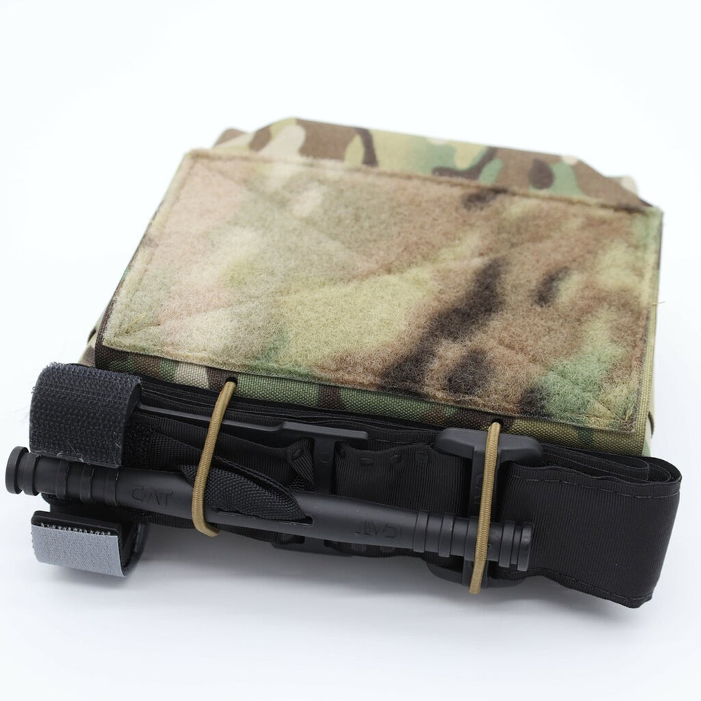 Esstac Admin Lidded GP Pouch - with 4 Long Malice Clips