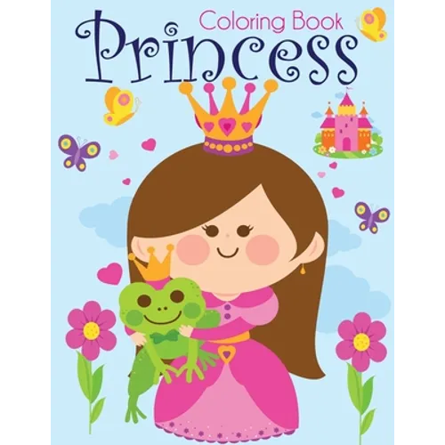 Princess Coloring Book - Paperback