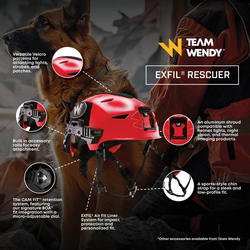 Team Wendy EXFIL Rescuer - High-Viz & Whitewater Ready - The Professional's Choice
