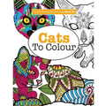 Really RELAXING Colouring Book 20: Cats To Colour - Paperback