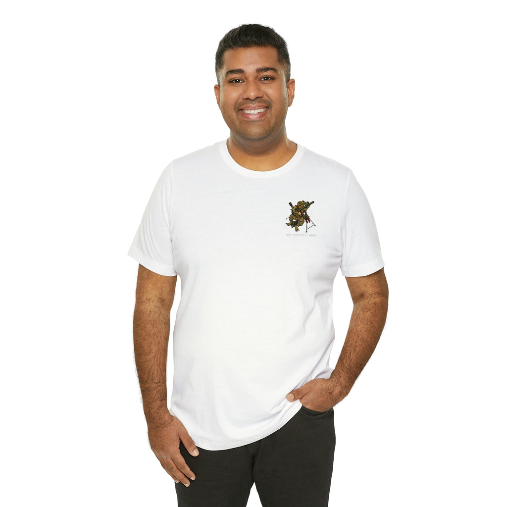 Mortar Frog - Front Print - Short Sleeve Tee