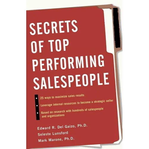 Secrets of Top-Performing Salespeople - Paperback