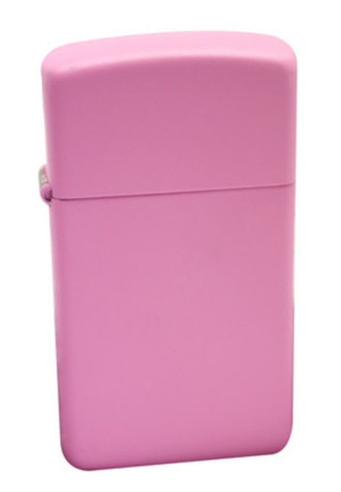 Zippo Slim Pink Matte Lighter #1638