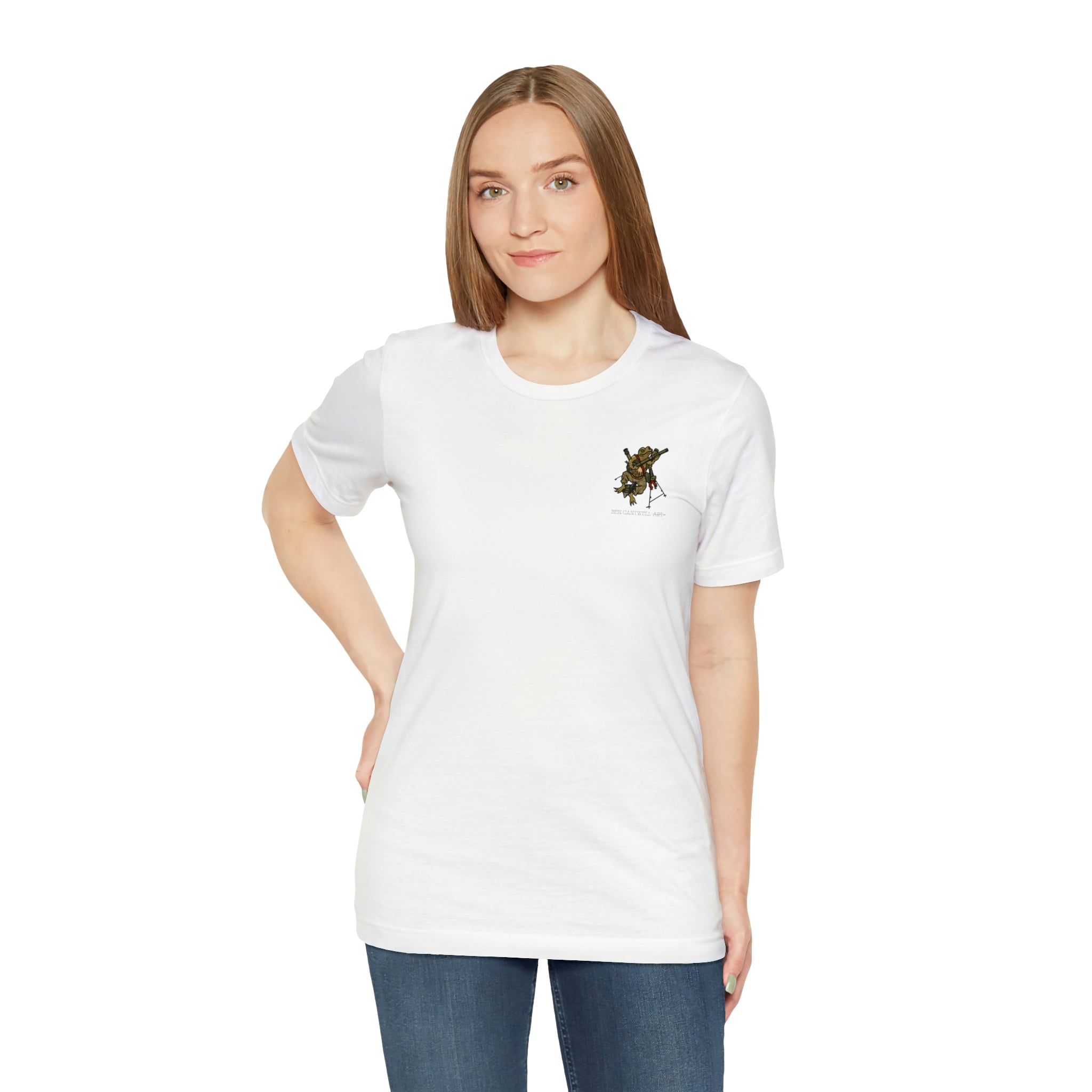 Mortar Frog - Front Print - Short Sleeve Tee