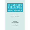 Barbour Collection of Connecticut Town Vital Records. Volume 15: Griswold 1815-1848, Groton 1704-1853