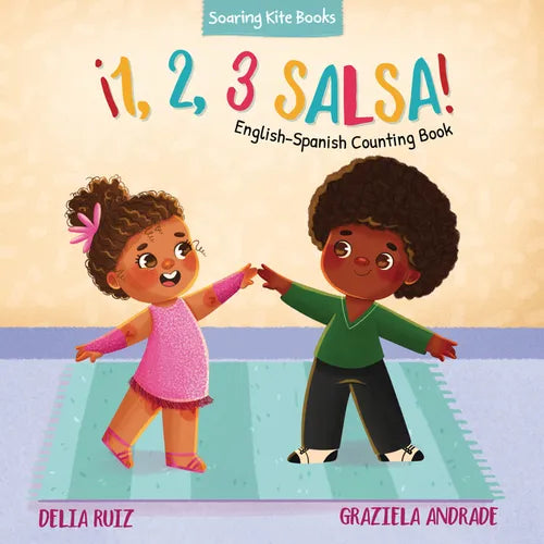 ｡1, 2, 3 Salsa!: English-Spanish Counting Book - Board Book