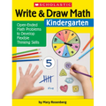 Write & Draw Math: Kindergarten - Paperback