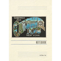 Vintage Lined Notebook Greetings from the Catskill Mountains, New York