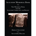 Augustow Memorial Book - Hardcover