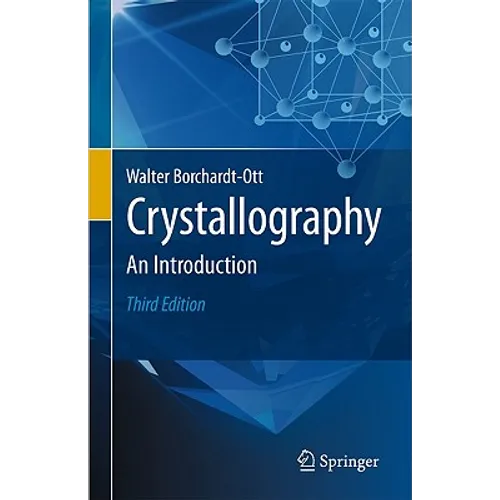 Crystallography: An Introduction - Paperback