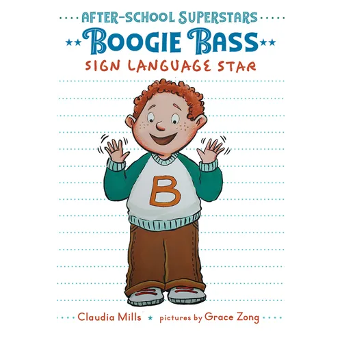 Boogie Bass, Sign Language Star - Hardcover