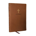 KJV Holy Bible: Ultra Thinline, Brown Leathersoft, Red Letter, Comfort Print: King James Version - Imitation Leather