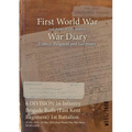 6 DIVISION 16 Infantry Brigade Buffs (East Kent Regiment) 1st Battalion: 29 July 1914 - 20 May 1919 (First World War, War Diary, WO95/1608)