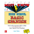 Must Know High School Basic Spanish - Paperback