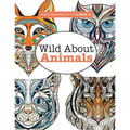 Really Relaxing Colouring Book 11: Wild About ANIMALS - Paperback