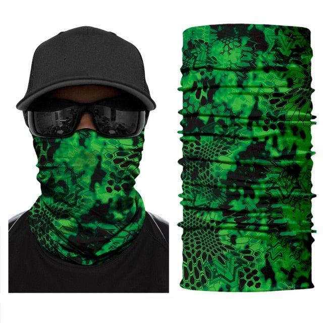 Face Mask Bandana Scarf Neck Warmer Sports Balaclava Hunting Camping Headband Buff Headscarf Camo Army Military Bicycle Camping Hiking Climbing Face Mask Headband Windproof Head Scarves Neck Warmer Cycling Camping Hiking Men Women