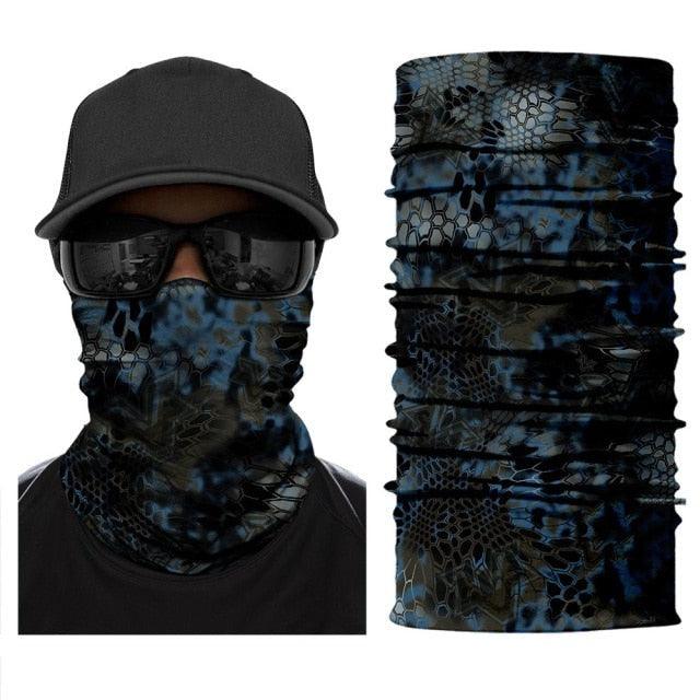 Face Mask Bandana Scarf Neck Warmer Sports Balaclava Hunting Camping Headband Buff Headscarf Camo Army Military Bicycle Camping Hiking Climbing Face Mask Headband Windproof Head Scarves Neck Warmer Cycling Camping Hiking Men Women