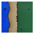 32x32 Base Plate - Shoreline 1 - Mil-Blox