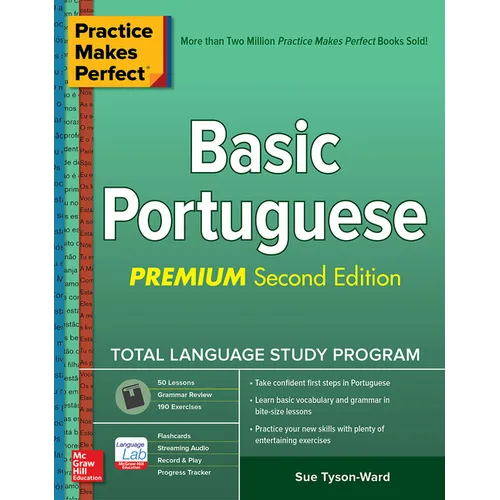 Practice Makes Perfect: Basic Portuguese, Premium Second Edition - Paperback