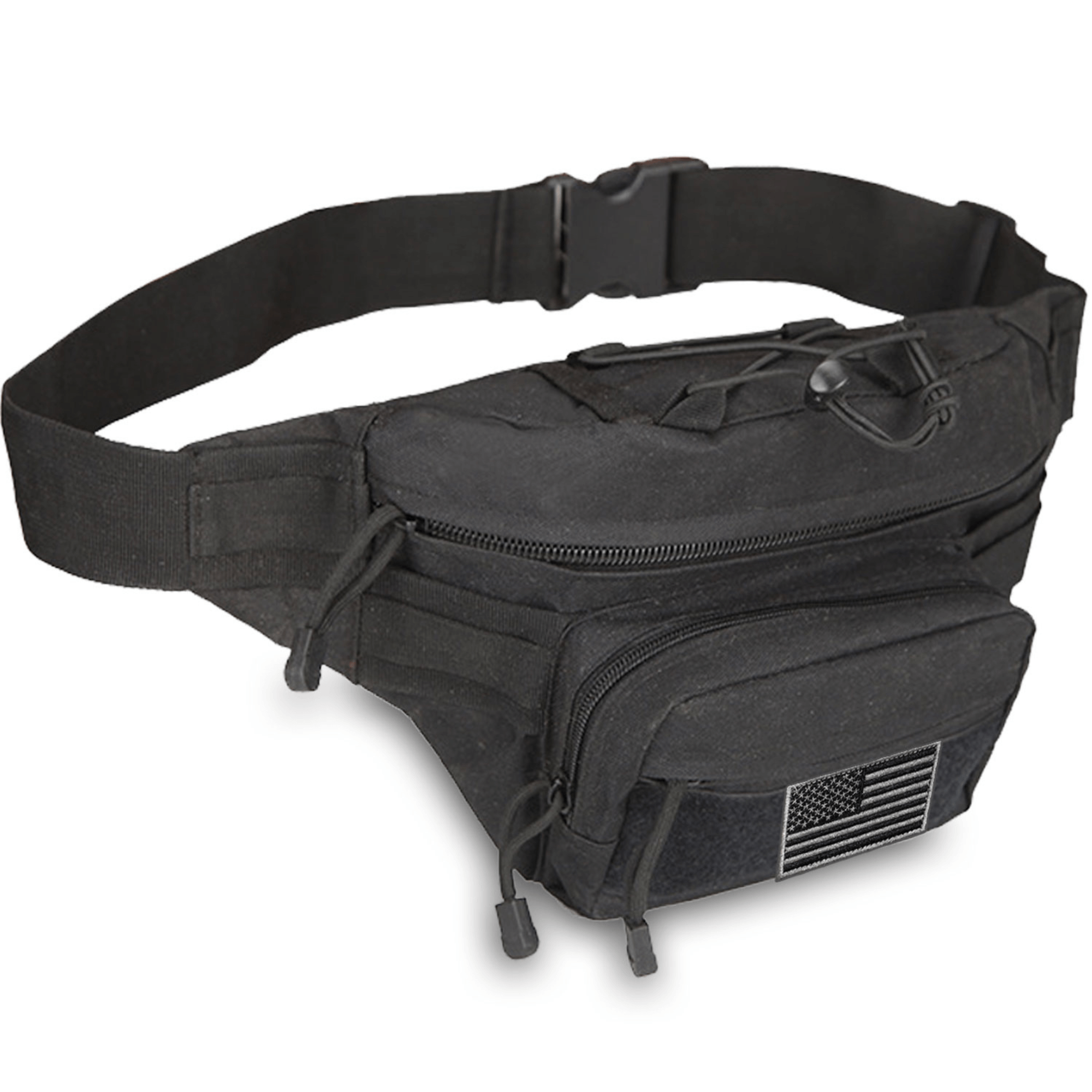 XGear Tactical Hunting Fanny Pack with USA Flag Patch