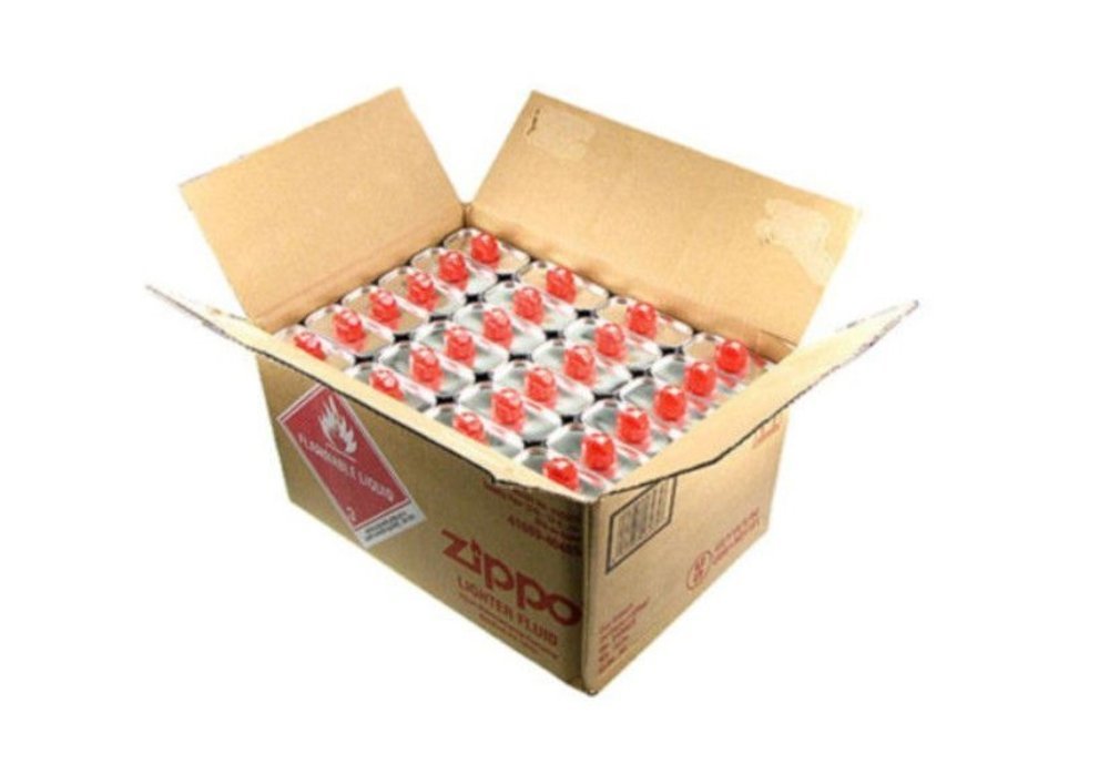 (24 Cans) Zippo Lighter Fluid – 12 oz (355 ml) Each – For All Pocket Lighters #3165