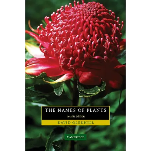 The Names of Plants - Paperback