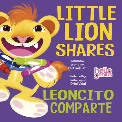Little Lion Shares / Leóncito Comparta - Board Book
