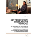 Non-Visible Disability Disclosure in the Workplace - Paperback