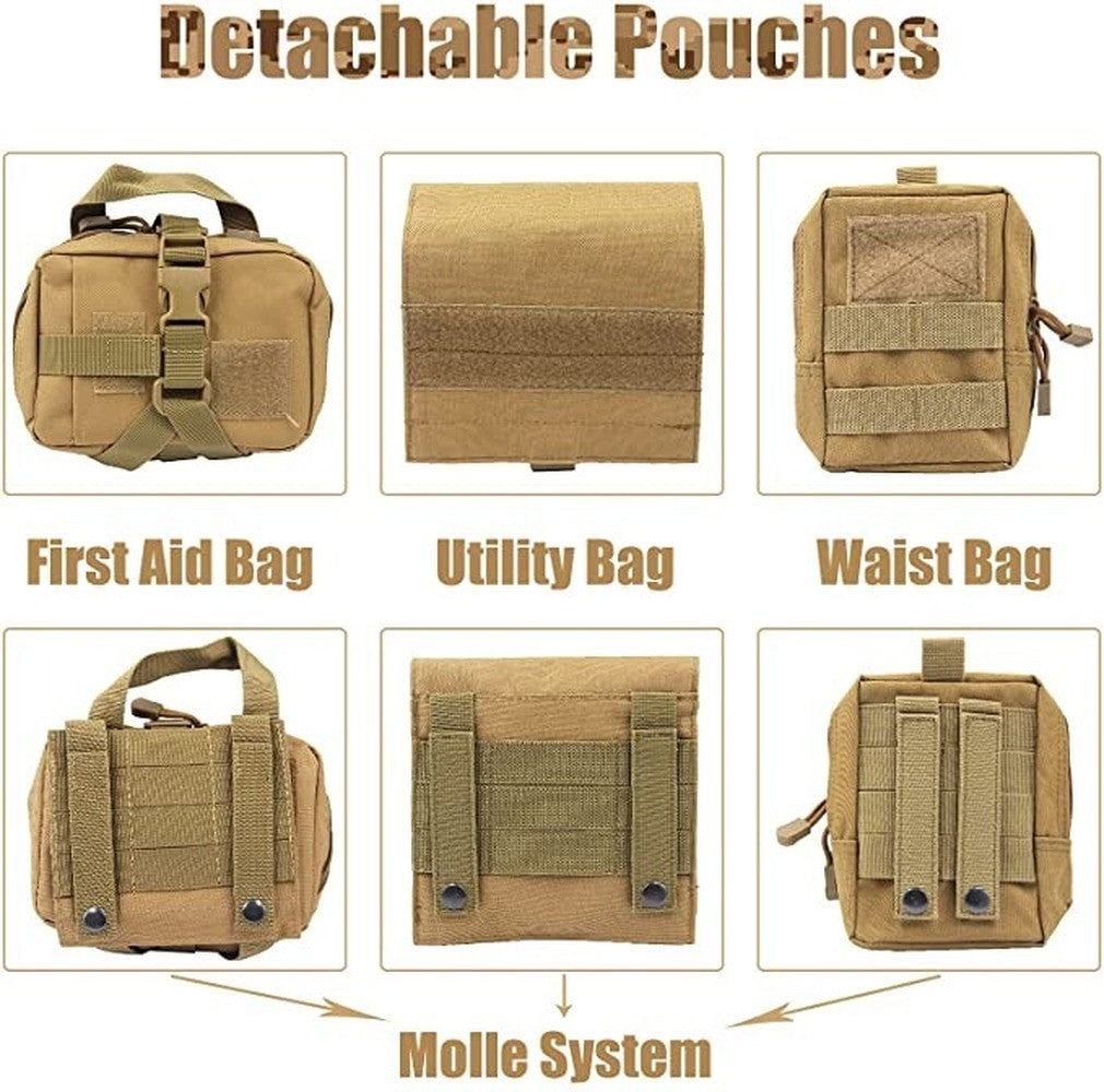 Tactical Dog Backpack Harness