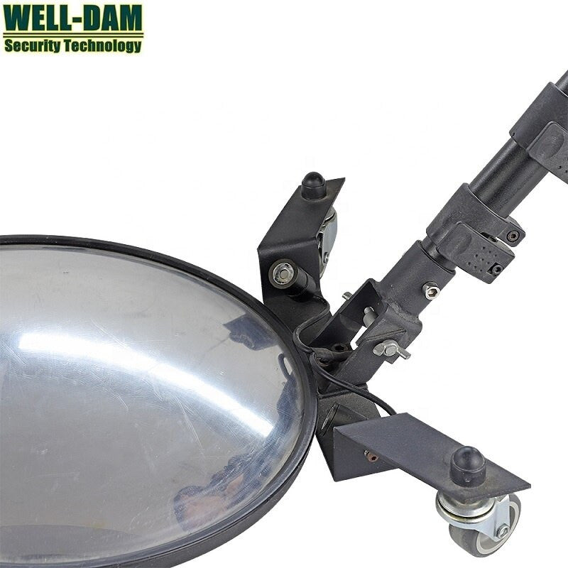 WD-MK led lighted telescopic inspection mirror under car search