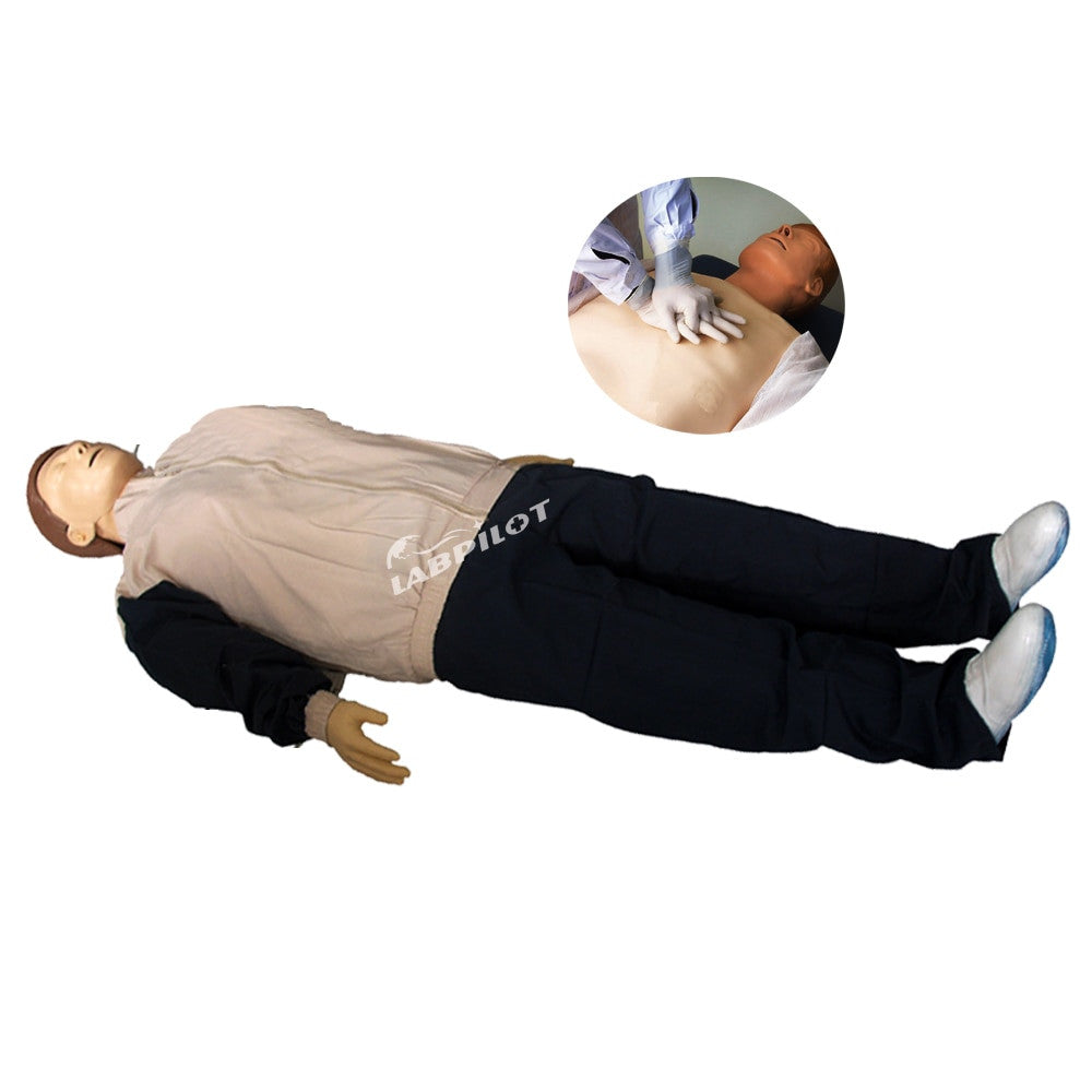 Electronic CPR Training Manikin First Aid Emergency Rescue Dummy