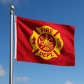 Fire Department Seal Flag – Outdoor | Made in USA
