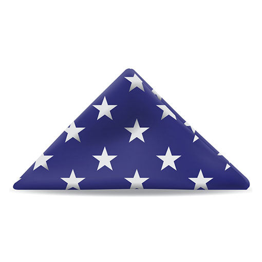 Folded American Flag Pre Folded American Flag - American made flags and hand folded by veterans.