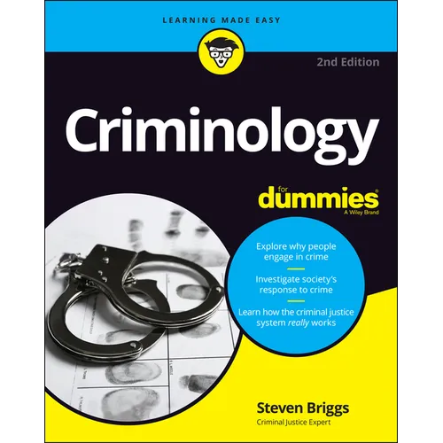 Criminology for Dummies - Paperback