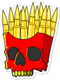 Freedom Fries - 4" Sticker