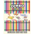 Jumbo Animals Coloring Book For Kids - Paperback