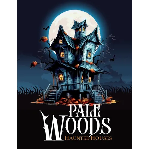 Pale Woods Creepy Coloring Book - Paperback