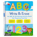 Write & Erase ABC and 123 - Spiral