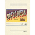 Vintage Lined Notebook Greetings from Mitchell - Paperback