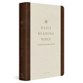 ESV Daily Reading Bible: A Guided Journey Through God's Word (Trutone, Brown) - Imitation Leather