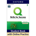Q3e 3 Listening and Speaking Student Book and IQ Online Pack - Paperback