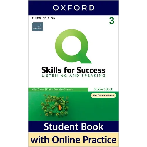 Q3e 3 Listening and Speaking Student Book and IQ Online Pack - Paperback
